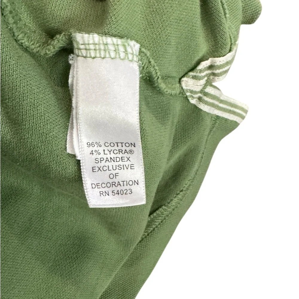 Men's Green Polo Shirt Med